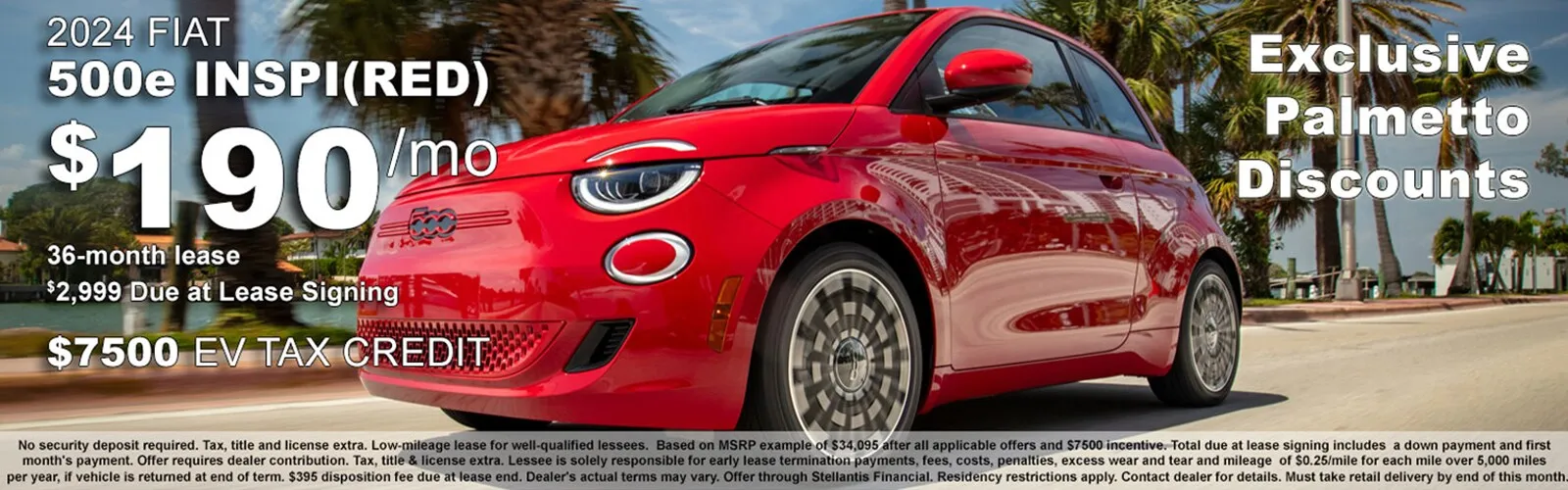Fiat 500e Promotion