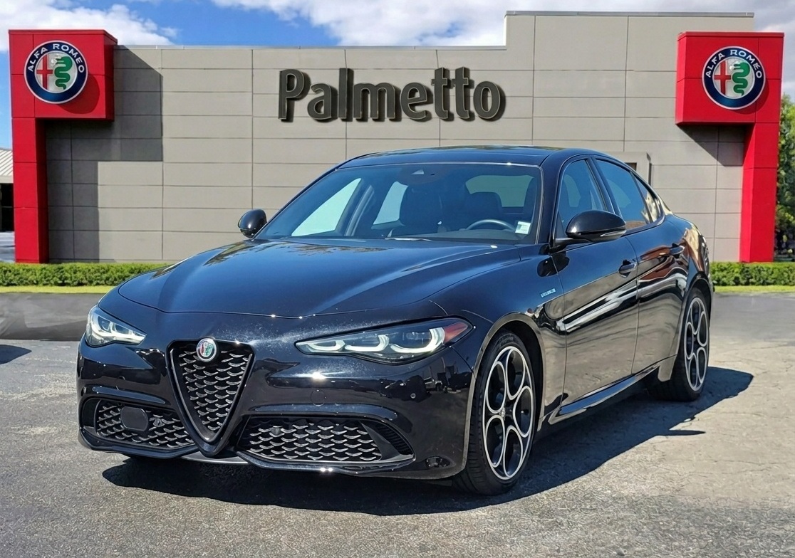 2025 Alfa Romeo Giulia for sale at Palmetto Alfa Romeo-FIAT in Miami, featuring Italian luxury design and performance-inspired styling.