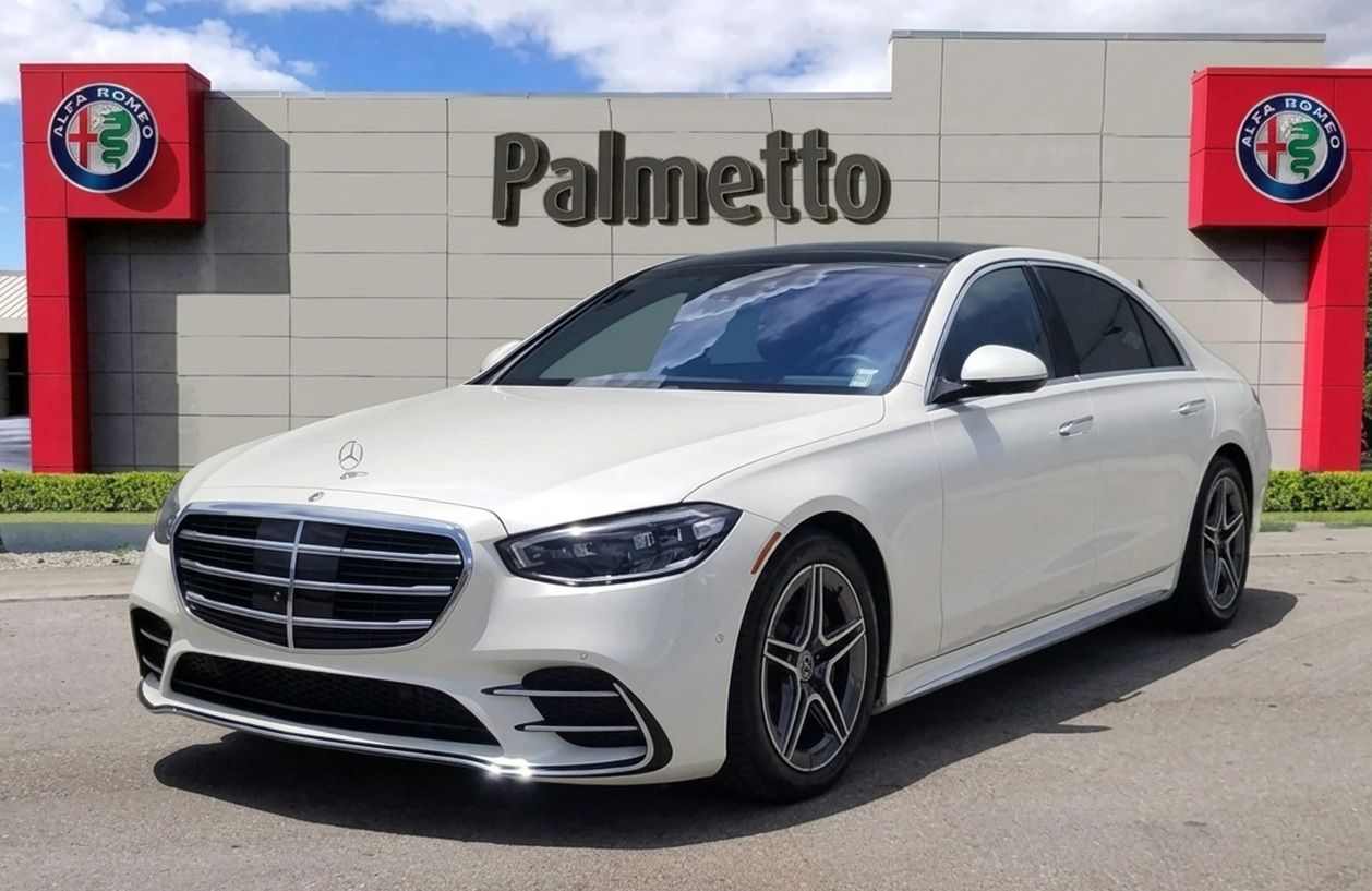 2021 Mercedes-Benz S 580 4MATIC: One of the top models in the SUV vs Sedan comparison. Available right now at Palmetto Alfa Romeo-FIAT, Miami.