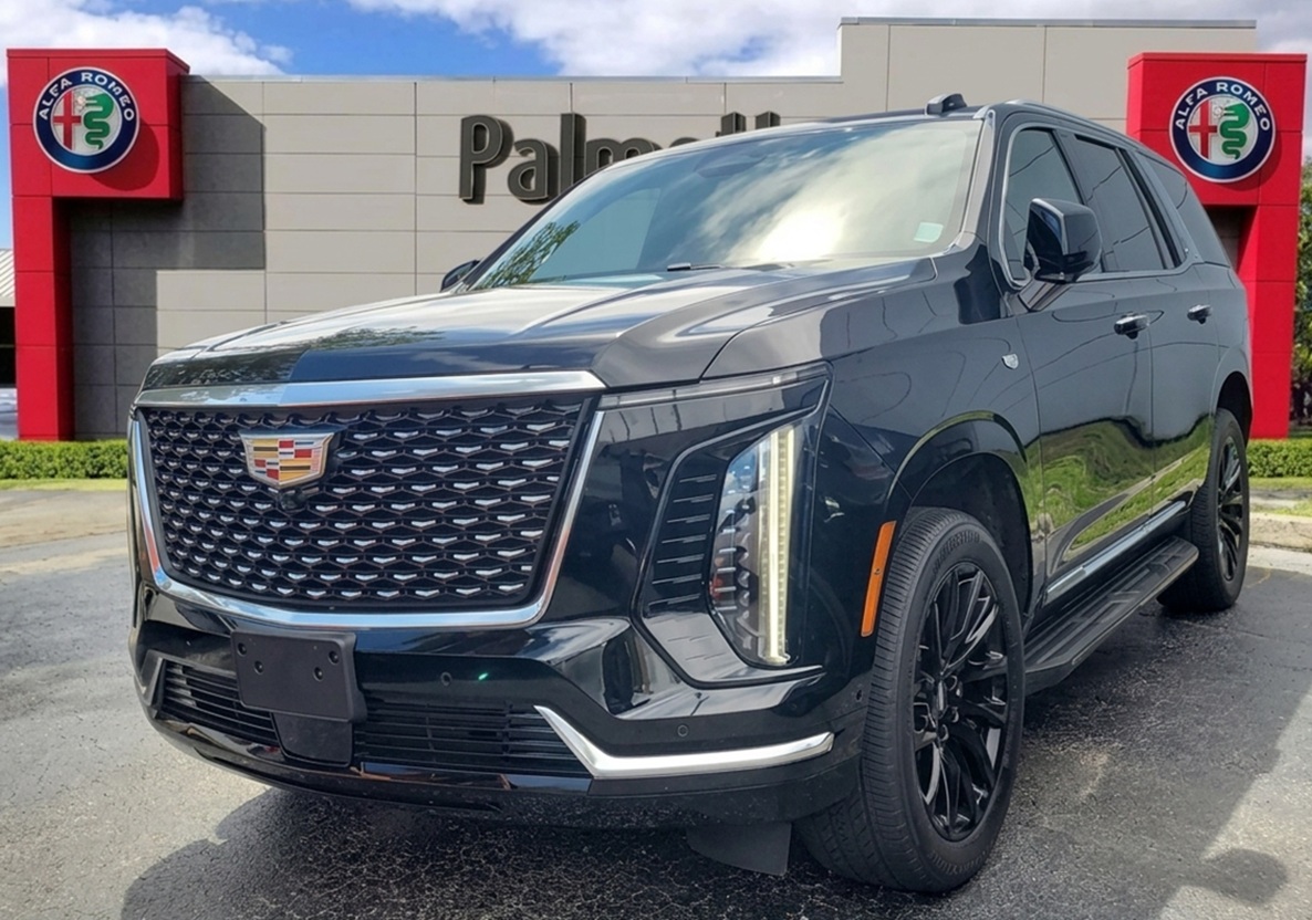 2025 Cadillac Escalade for sale in Miami: pricing, specs, luxury features, and exclusive deals at Palmetto Alfa Romeo-FIAT.