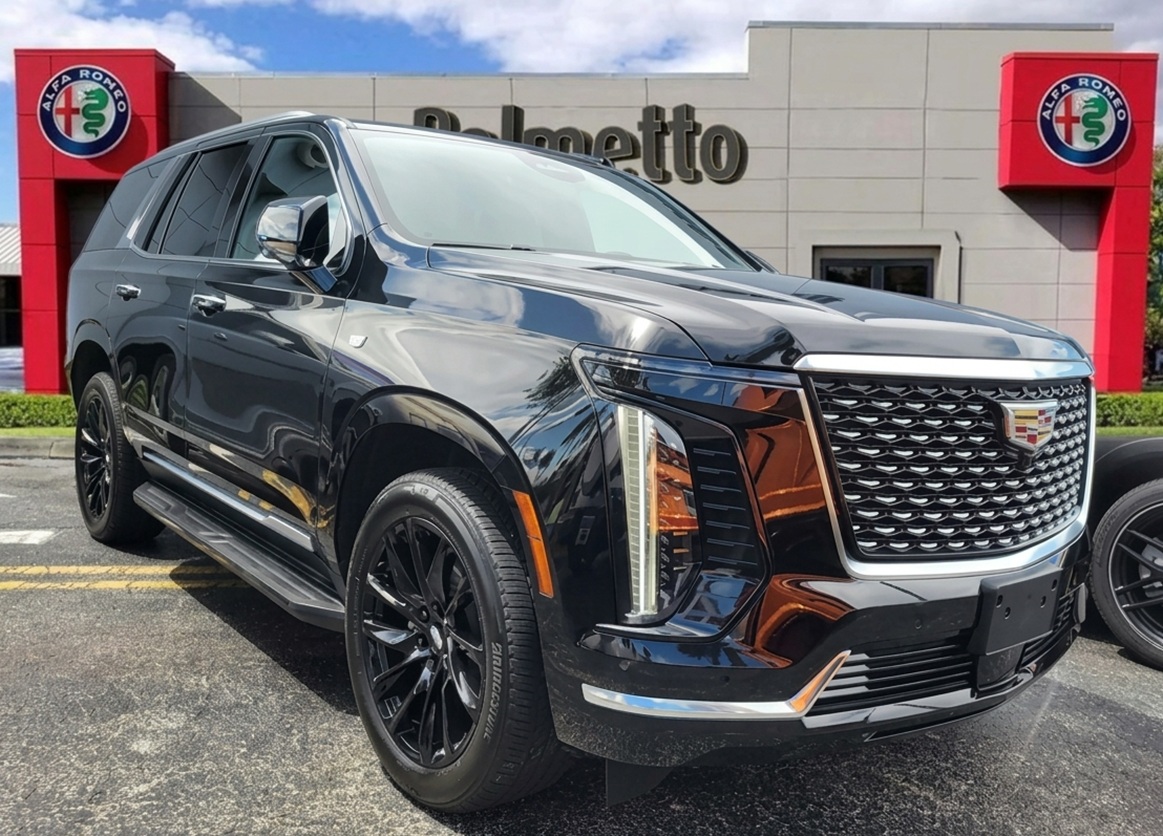 2025 Cadillac Escalade for sale in Miami: pricing, specs, luxury features, and exclusive deals at Palmetto Alfa Romeo-FIAT.