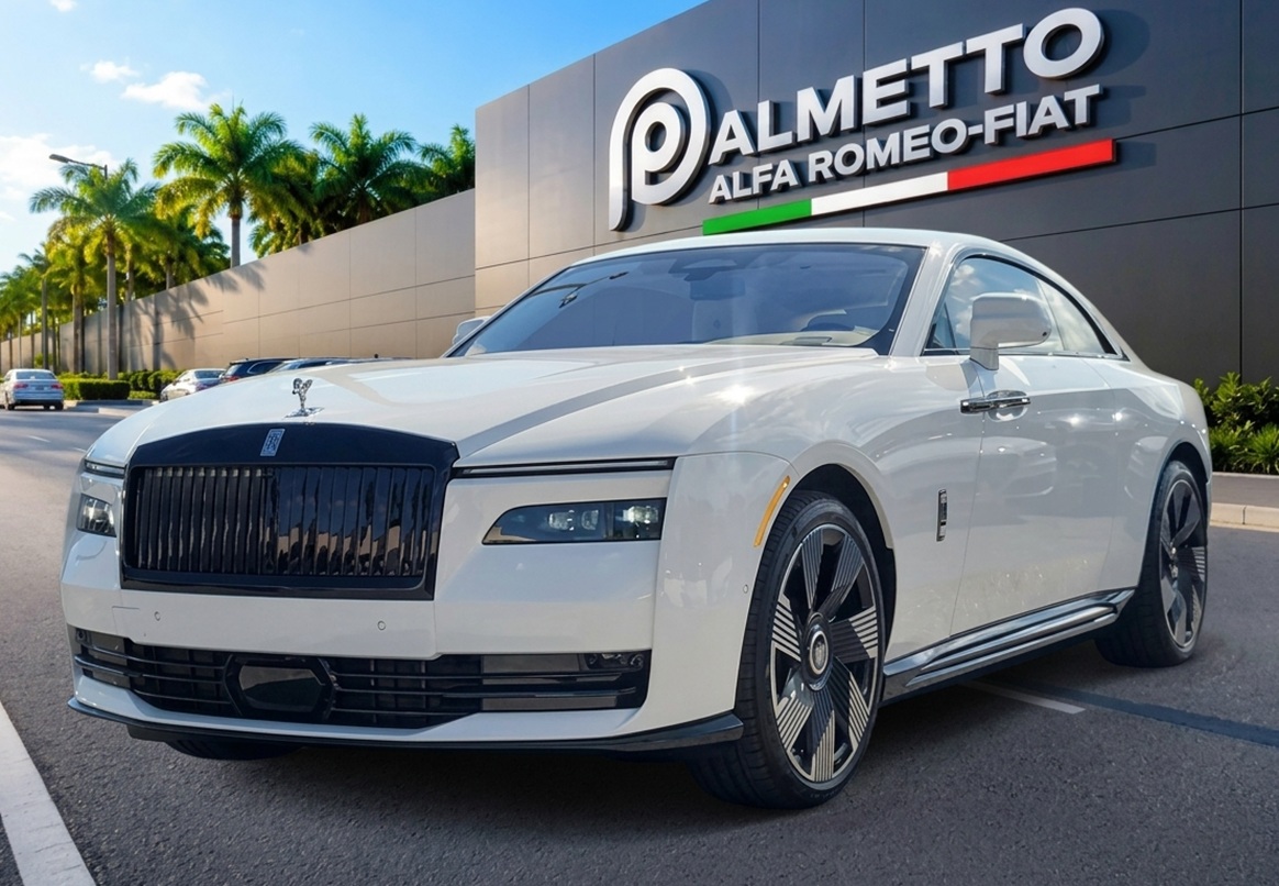 2026 Rolls-Royce Spectre: One of the luxury options from the 2026 Rolls-Royce lineup, available now at Palmetto Alfa Romeo-FIAT, Miami.