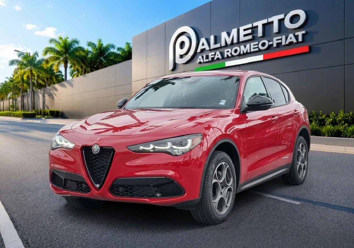 New 2025 Alfa Romeo Stelvio Awd: Learn how to trade in a car in Miami with options from Palmetto Alfa Romeo-FIAT.